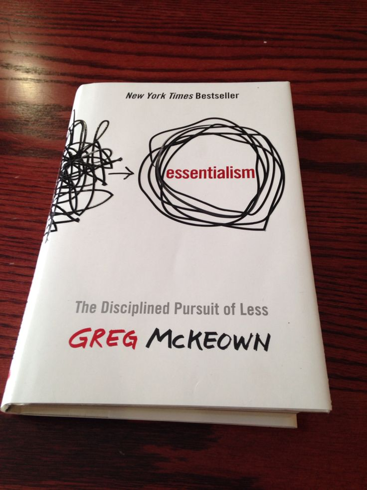 Essentialism by Greg McKeown
