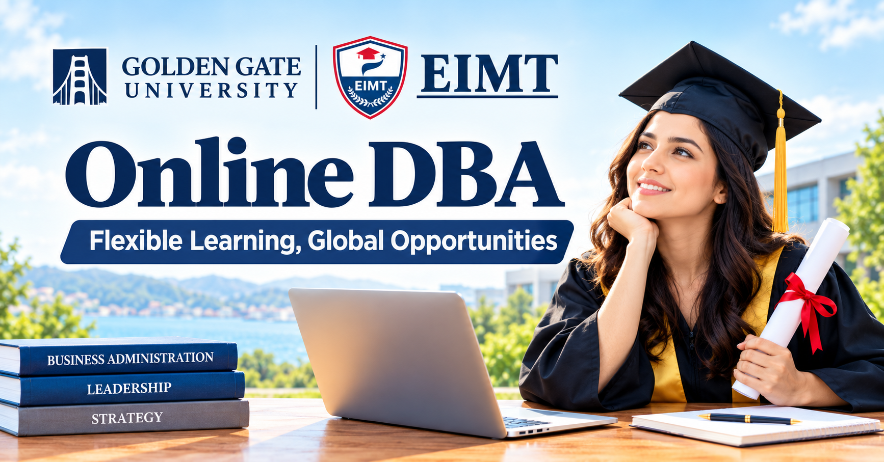 Golden Gate vs EIMT Online DBA Doctorate Degree Program Comparison